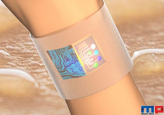 چاپ حسگرهای بیومتریک روی پوست با روش جدید دانشمندان 27 چاپ حسگرهای بیومتریک روی پوست