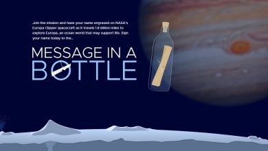 به کمک ناسا نام خود را برای ارسال به قمر اروپا در مشتری بفرستید؟! 5 قمر اروپا