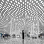 نگاهی به شاهکار معماری فرودگاه بین المللی شنزن چین+عکس 11 به شاهکار معماری فرودگاه بین المللی شنزن چین7