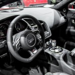 نگاهی به آئودیR8 V10 تیونینگ ۵۲۵ اسب بخاری +عکس و فیلم 12 2013 naias audi r8 facelift live photos medium 191