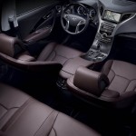 فرمان«آزرای فیس لیفت»به زودی در دست رانندگان آسیایی + عکس 7 Hyundai Grandeur Busan interior cabin