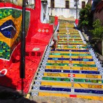 خلاقیت در کاشی کاری و نقاشی خیابانی پله + عکس 4 creative stairs street art 171