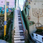 خلاقیت در کاشی کاری و نقاشی خیابانی پله + عکس 7 creative stairs street art 3 1
