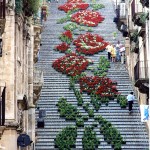 خلاقیت در کاشی کاری و نقاشی خیابانی پله + عکس 9 creative stairs street art 6 1