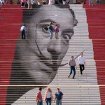 خلاقیت در کاشی کاری و نقاشی خیابانی پله + عکس 10 creative stairs street art 7 1