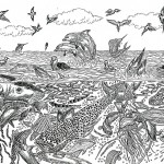 نگاهی به نقاشی های خارق العاده نابغه ۱۱ ساله +عکس 3 detailed pen drawings prodigy dusan krtolica 13