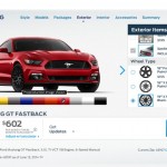 2015 ford mustang gt configurator front three quarter
