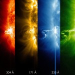 ناسا بزرگترین جرقه خورشیدی سال ۲۰۱۴ را ثبت کرد + عکس و ویدیو 8 multi wavelength feb 25 flare