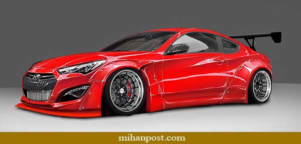 هیوندای جنسیس کوپه تیونینگ