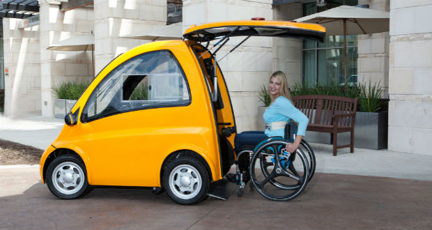 خودرویی جالب و دیدنی برای معلولان