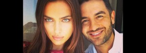 علی کاووسی در کنار نامزد سابق کریستیانو رونالو