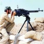 عکس هایی دیده نشده از مجاهدت رزمندگان در عملیات کربلای ۵ 27 Iranian soldier shooting with DShk