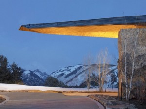معماری ویلای کوهستانی در آسپن کولورادو
