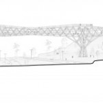 نگاهی به معماری دیدنی پل طبیعت تهران + عکس 21 Tabiat Bridge Final site plan mihanbana 39