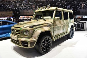 مرسدس G63 AMG نظامی دست‌پرورده منصوری
