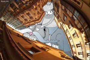 نقاشی بر روی آسمان