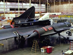 خط تولید هواپیمای SR-71