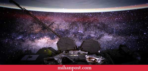 عکس فضایی کهکشان راه شیری