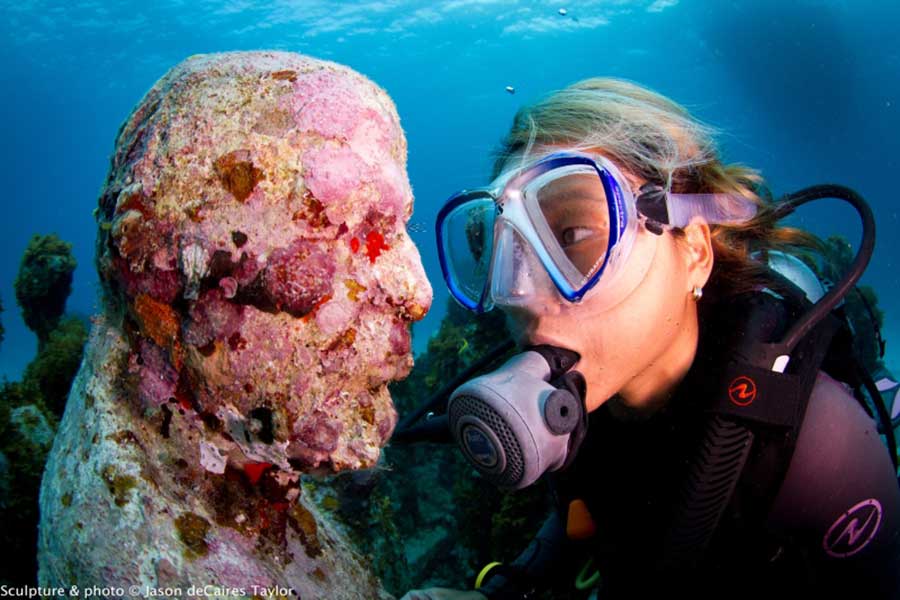 underwater sculpture museum 12