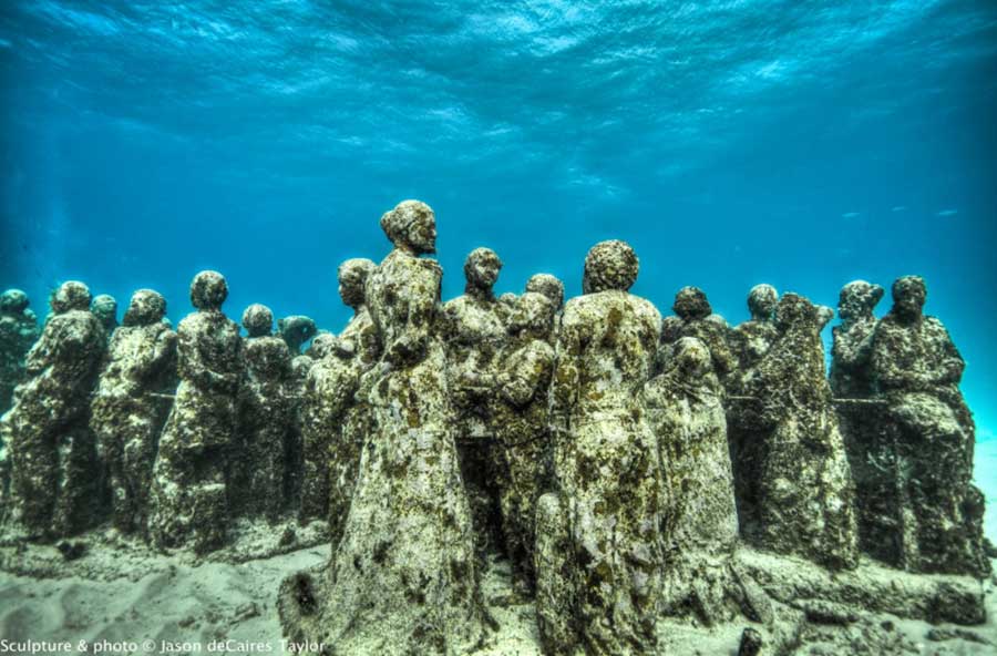 underwater sculpture museum 13