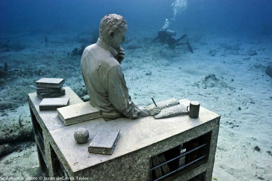 underwater sculpture museum 17