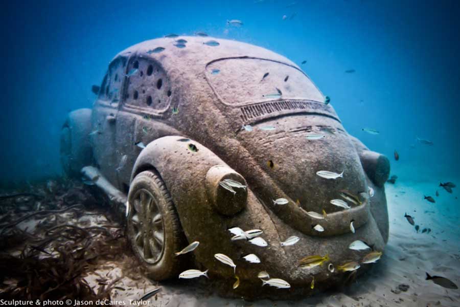 underwater sculpture museum 33
