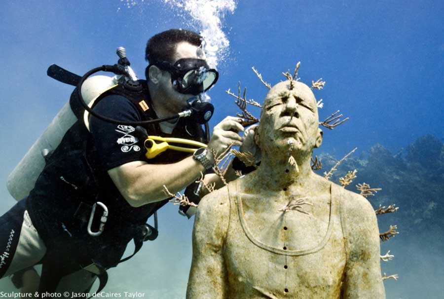 underwater sculpture museum 6