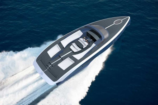 Bugatti returns to boats with the carbon fiber mihanpost 2