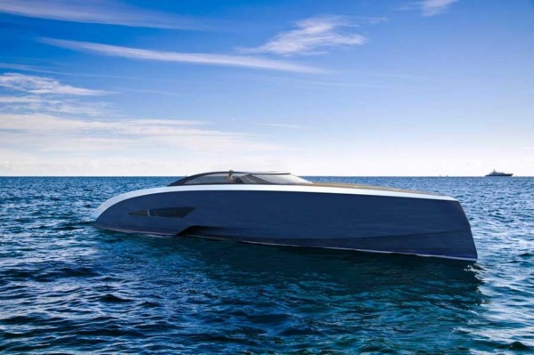 Bugatti returns to boats with the carbon fiber mihanpost 3