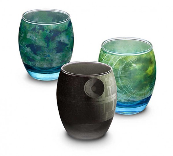 Elegant Glassware Modeled After Star Wars Planets 5