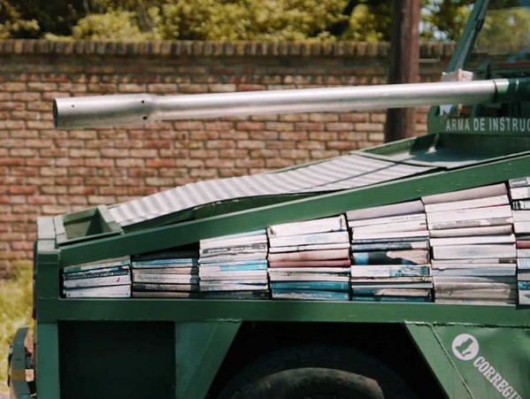 Library tanks Argentine artist 7