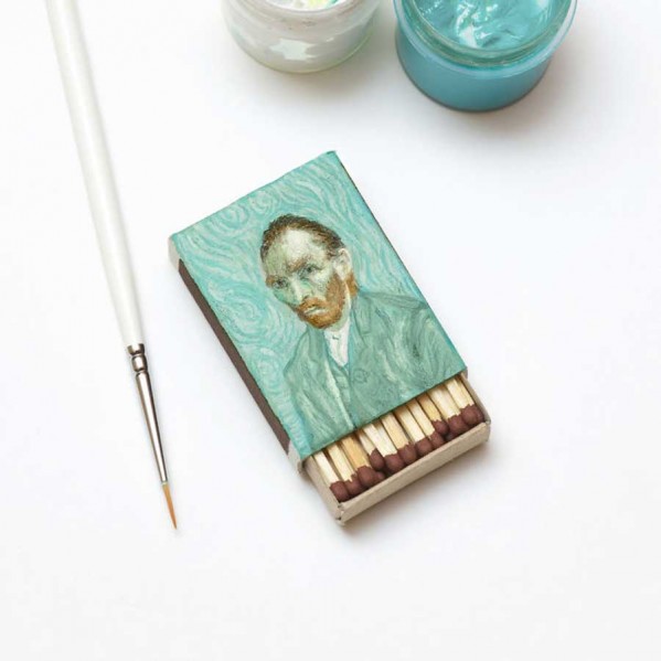 Paintings On Matchboxes mihanpost 4