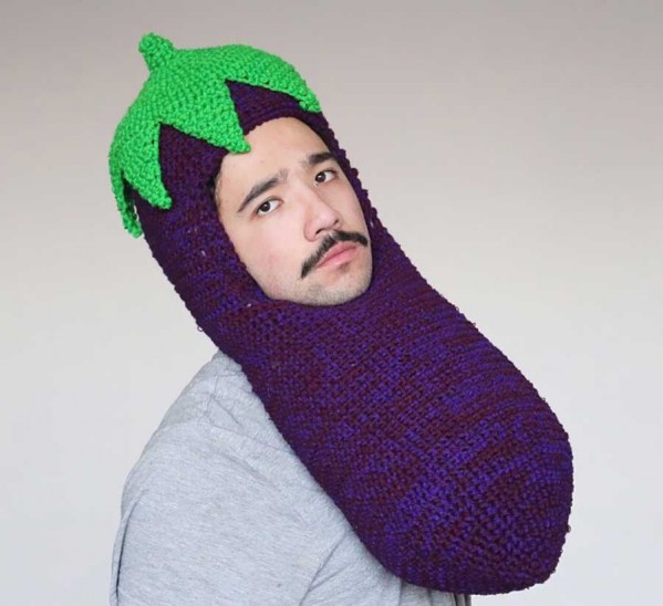 کلاه های بافتنی و خوشمزه هنرمندان جوان استرالیایی + عکس 4 funny crochet food hatsphil ferguson mihan post 15