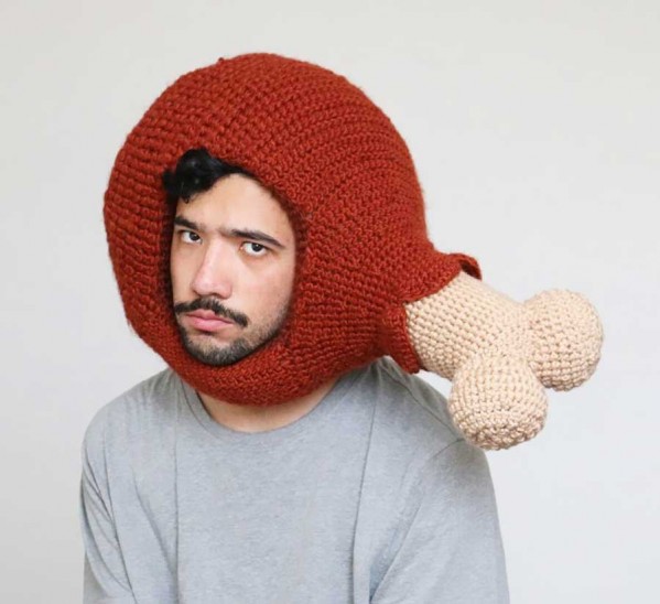 کلاه های بافتنی و خوشمزه هنرمندان جوان استرالیایی + عکس 12 funny crochet food hatsphil ferguson mihan post 6