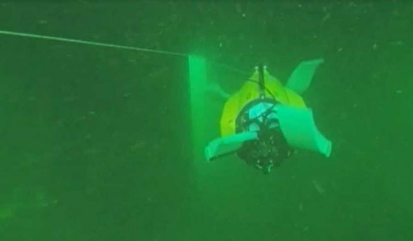 نگاهی به ساخت روبات زیر آبی که همانند لاک پشت دریایی شنا می کند + عکس و ویدیو 2 mihanpost 1 1