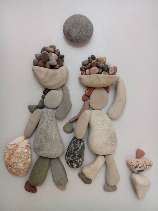 نگاهی به مجسمه های سنگی، جالب و دردناک هنرمند سوری + عکس 25 mihanpost 19