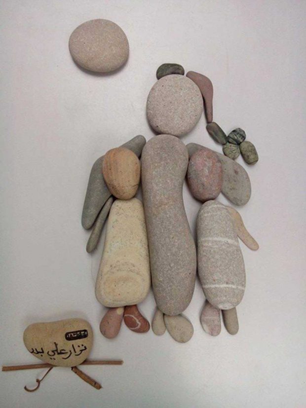 نگاهی به مجسمه های سنگی، جالب و دردناک هنرمند سوری + عکس 18 mihanpost 25