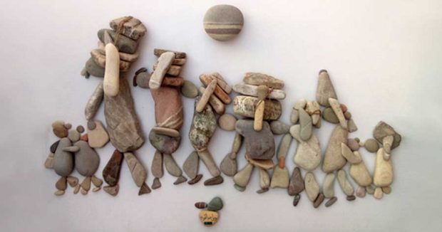 نگاهی به مجسمه های سنگی، جالب و دردناک هنرمند سوری + عکس 12 mihanpost 3 1