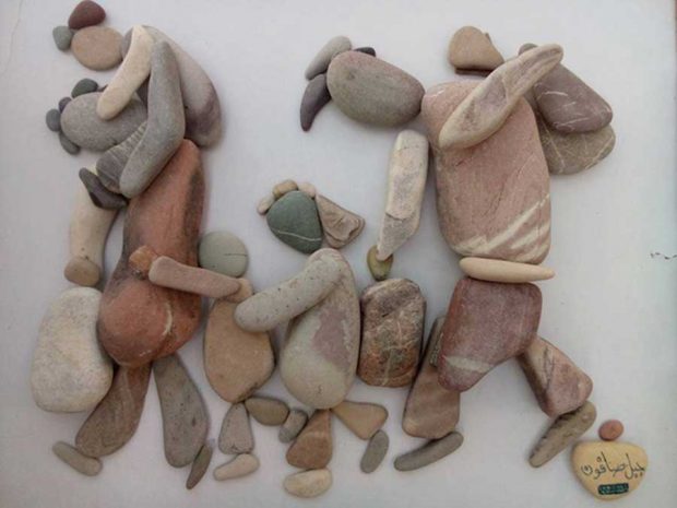 نگاهی به مجسمه های سنگی، جالب و دردناک هنرمند سوری + عکس 7 mihanpost 4