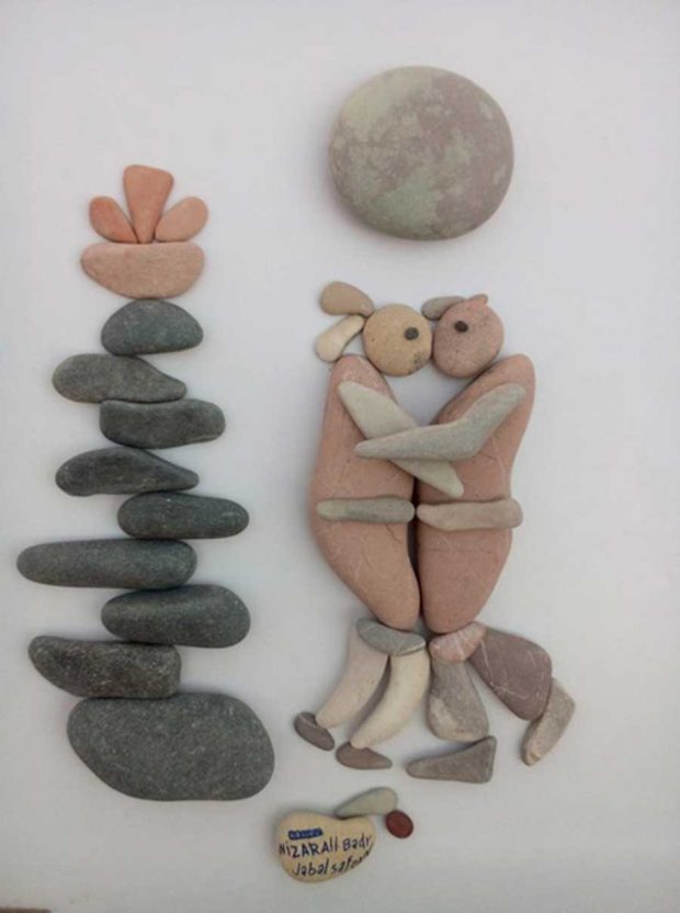 نگاهی به مجسمه های سنگی، جالب و دردناک هنرمند سوری + عکس 17 mihanpost 6