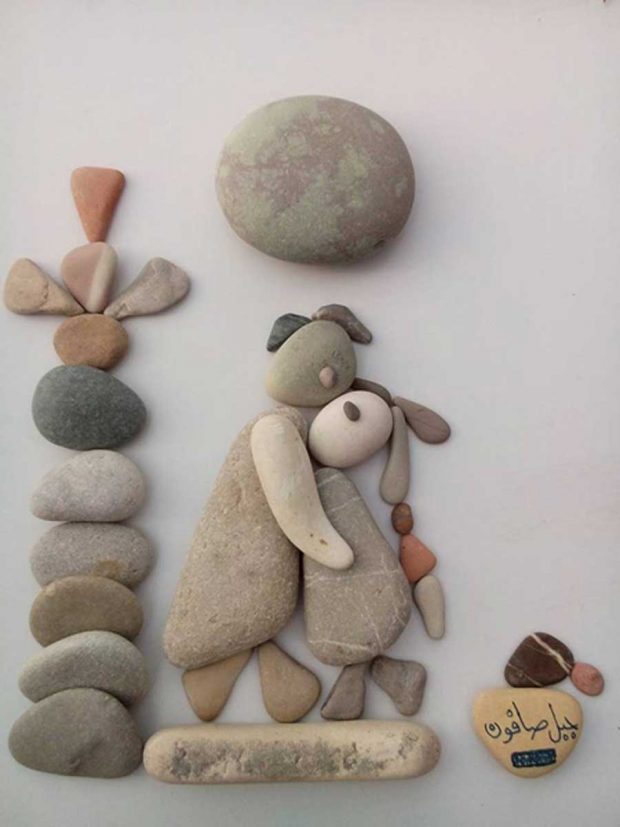 نگاهی به مجسمه های سنگی، جالب و دردناک هنرمند سوری + عکس 20 mihanpost 9