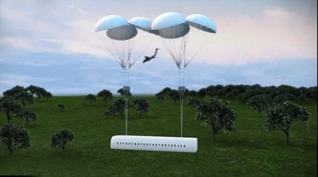 چتر نجات برای هواپیمایی مسافربری طراحی شد + عکس 6 This Plane Can Detach Its 1