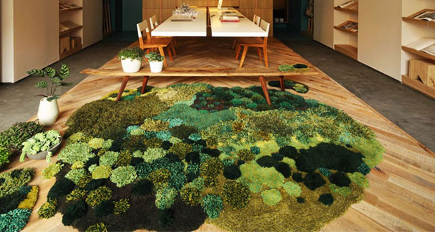 Carpets in the form of gree