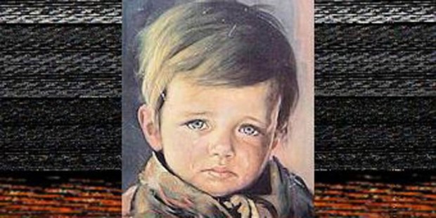 داستان جالب پسر گریانی که یک نقاش گمنام را معروف کرد + عکس 3 Crying boy 5