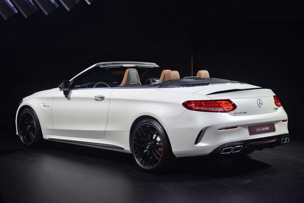 مرسدس C63 AMG کابریولت در نمایشگاه خودرو نیویورک رونمایی شد + عکس 6 2017 Mercedes AMG C63 Cabriolet mihanpost 4