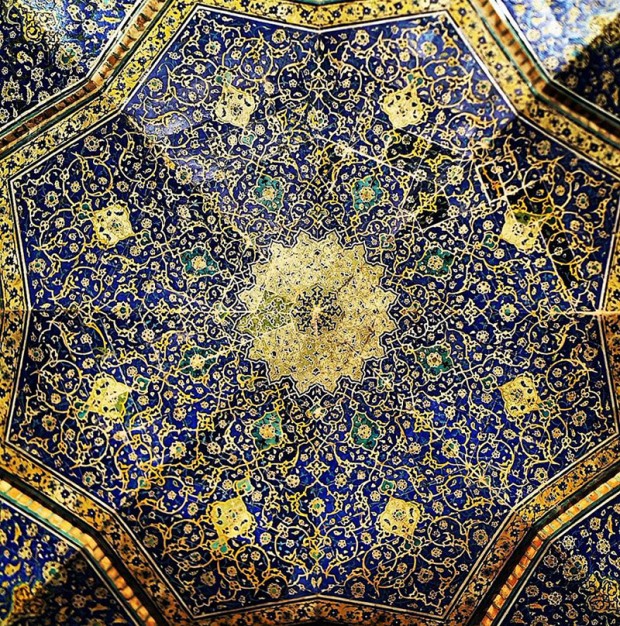 Iranian Mosque Ceilings 10