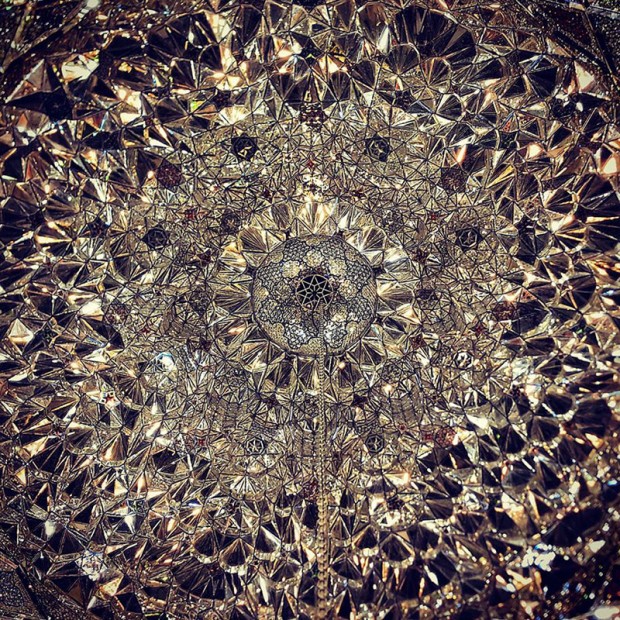 Iranian Mosque Ceilings 13