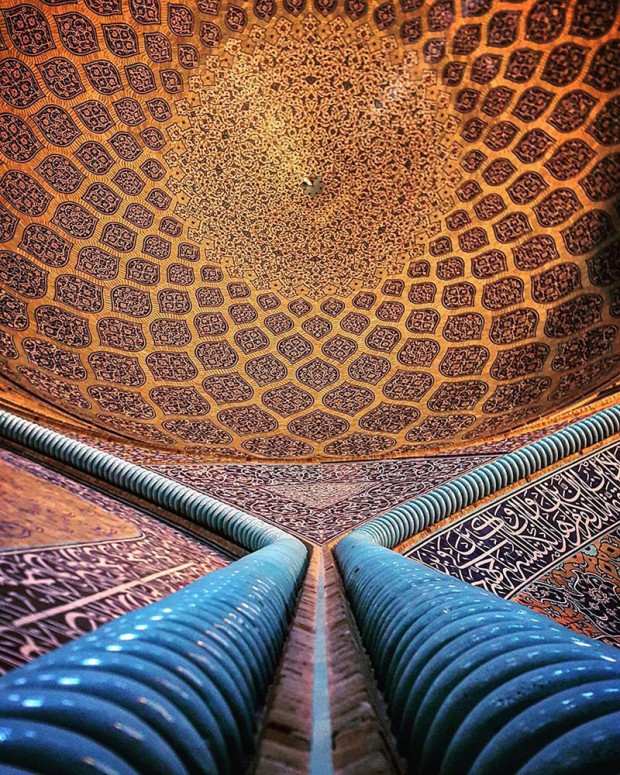Iranian Mosque Ceilings 14