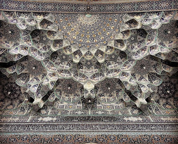 Iranian Mosque Ceilings 15