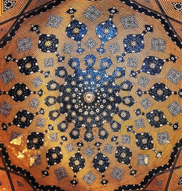 Iranian Mosque Ceilings 16